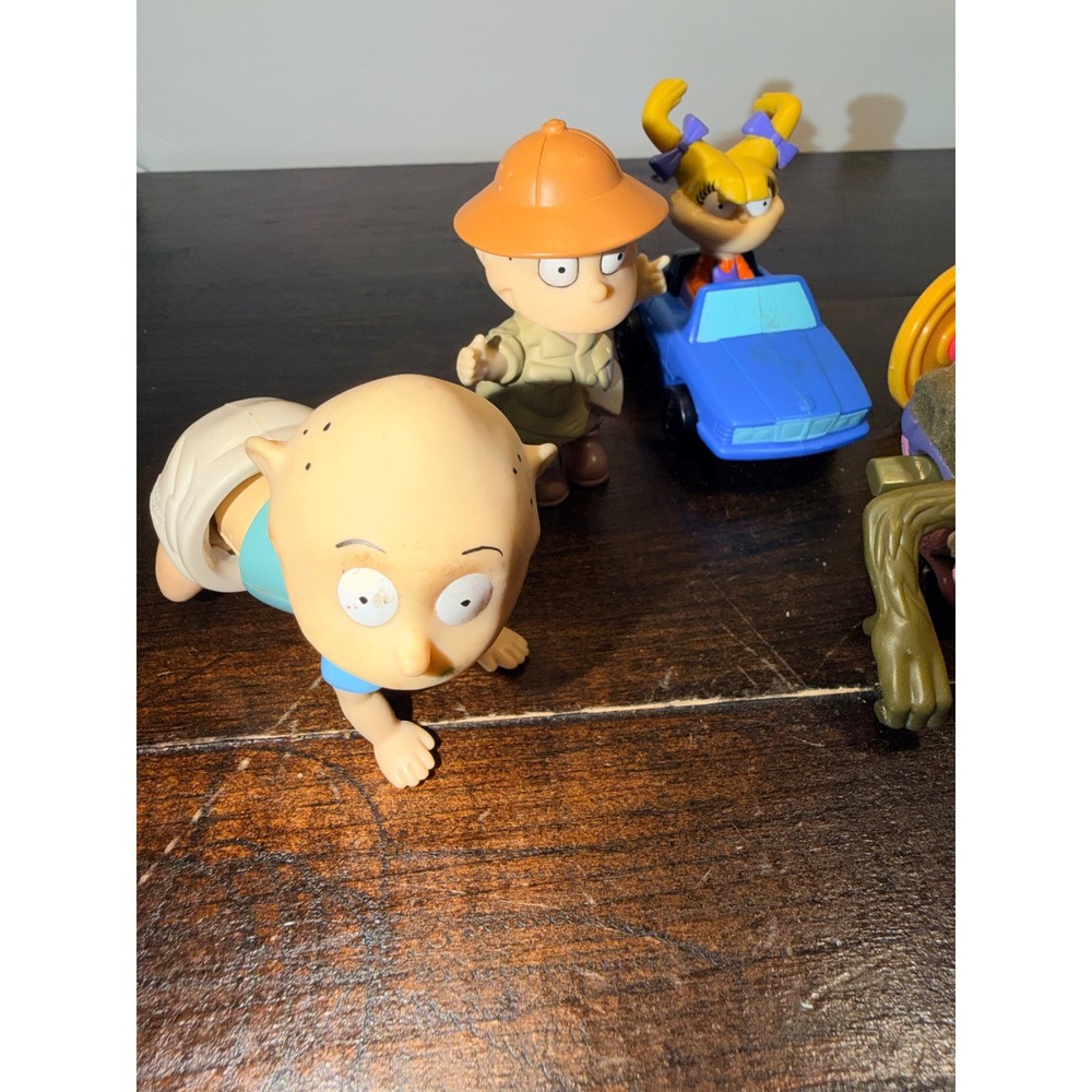 Lot Vintage 90's Rugrats The Movie Burger King Kids Club Toy Figure - Picture 7 of 10